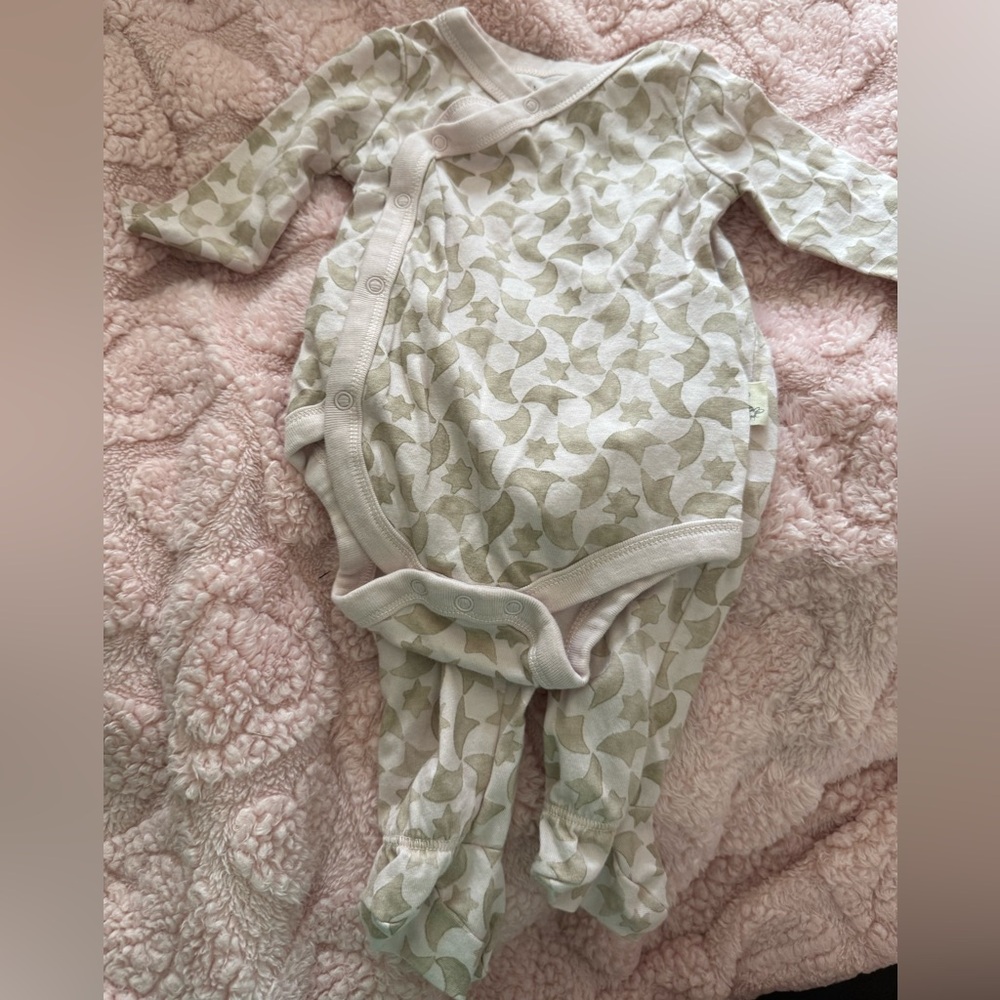 Green and White Kids Matching Set